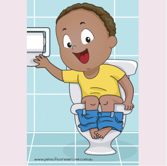 Toilet Posture: Do Your Kids Dangle?