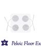 Adhesive electrodes 32mm round (PK4)