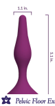 Intimate Rose Anal Dilator Size 6