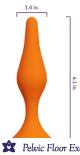 Intimate Rose Anal Dilator Size 8