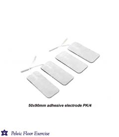 Adhesive electrodes 50 x 90mm Pk of 4